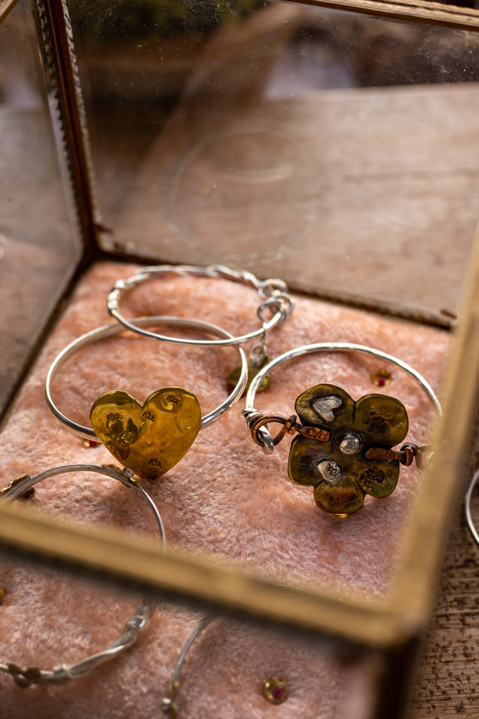 Flick Pope ~ Big Heart Bangle