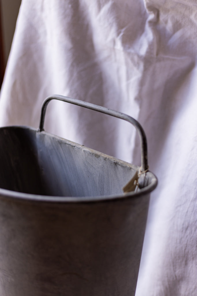 Galvanised Hanging Planter