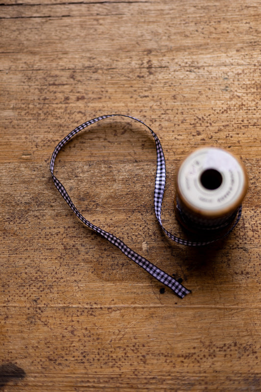 Cotton Gingham Ribbon
