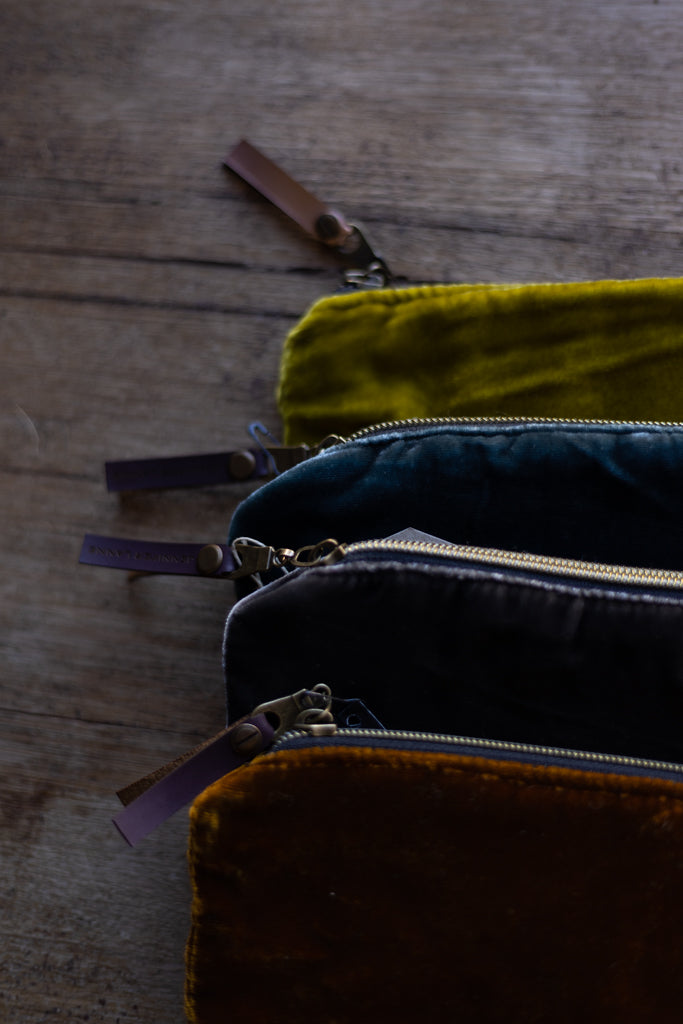 Silk Velvet Pochette