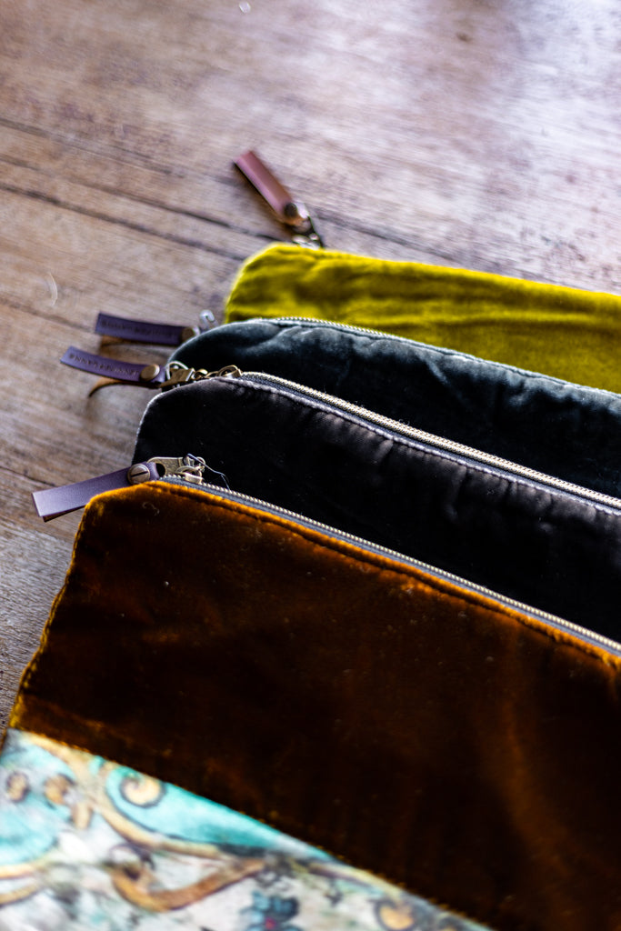 Silk Velvet Pochette