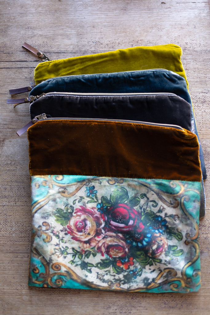 Silk Velvet Pochette