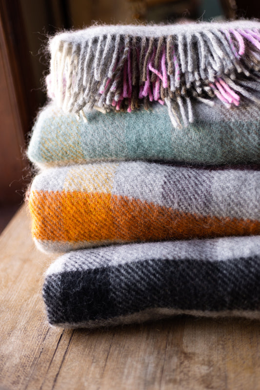 Swedish Wool Blankets ~ Gotland Multi