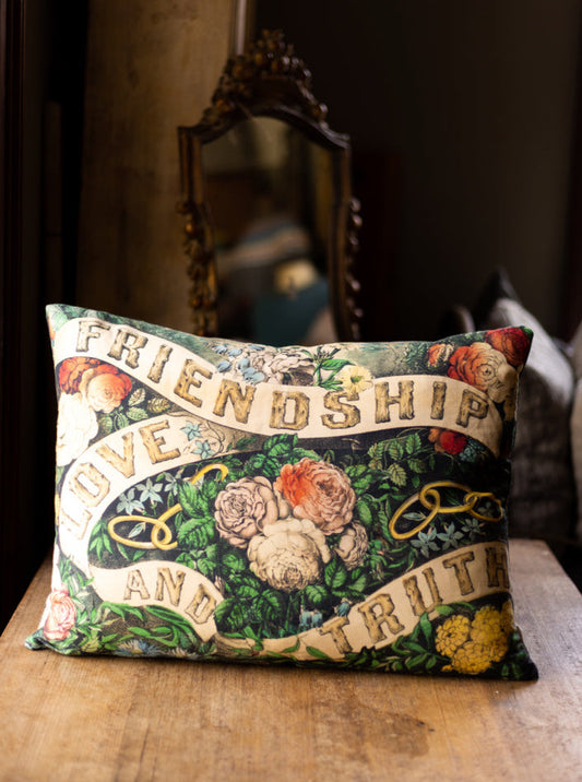 John Derian ~ Friendship Forest Cushion