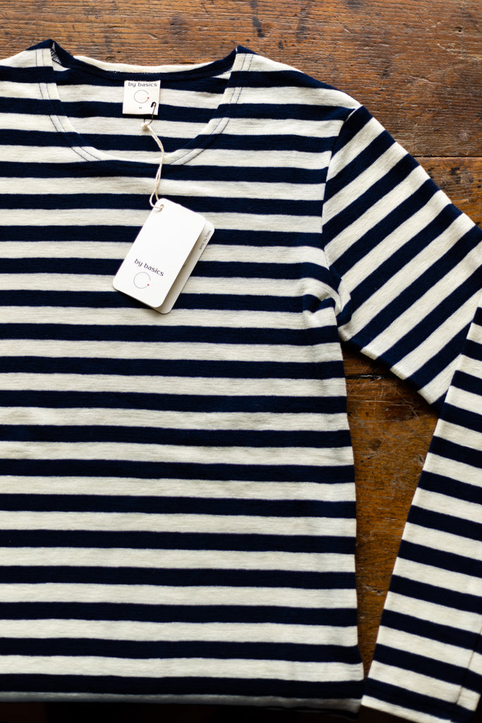 By Basics - Merino Crew Neck Top