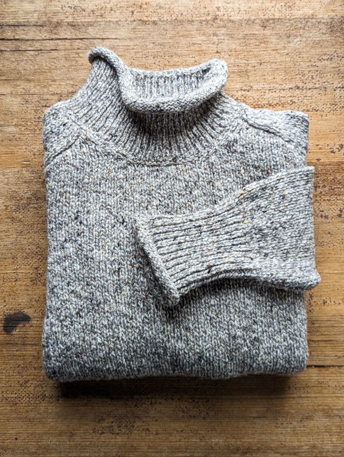 Fisherman Out of Ireland ~ Ladies Saddle Neck Sweater