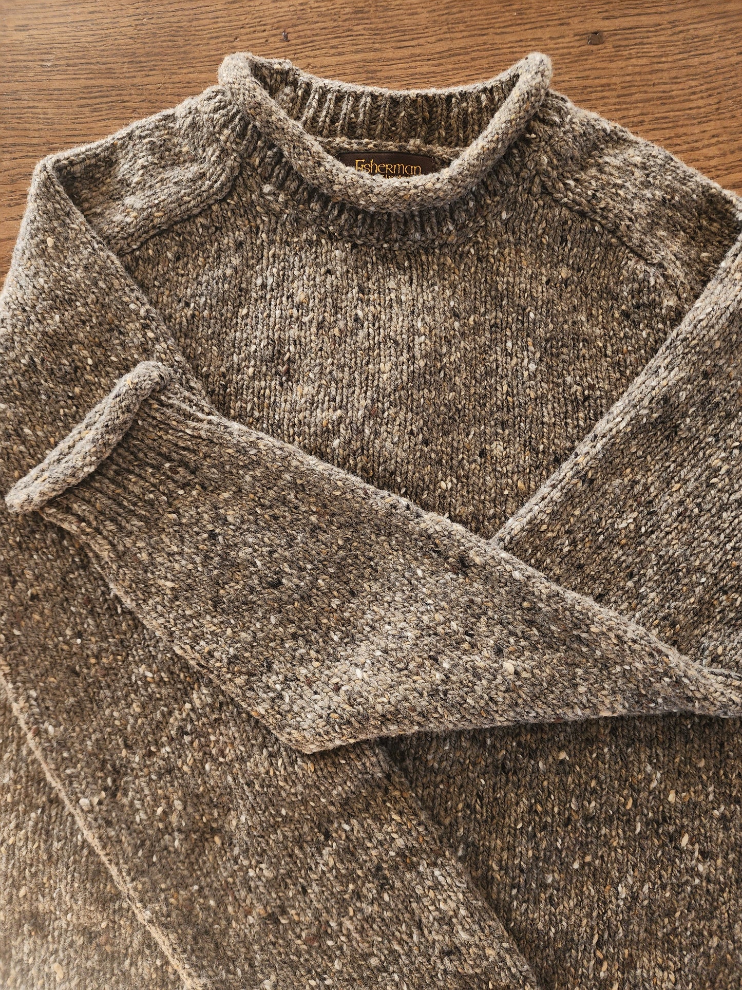 Fisherman Out of Ireland ~ Mens Saddle Neck Jumper