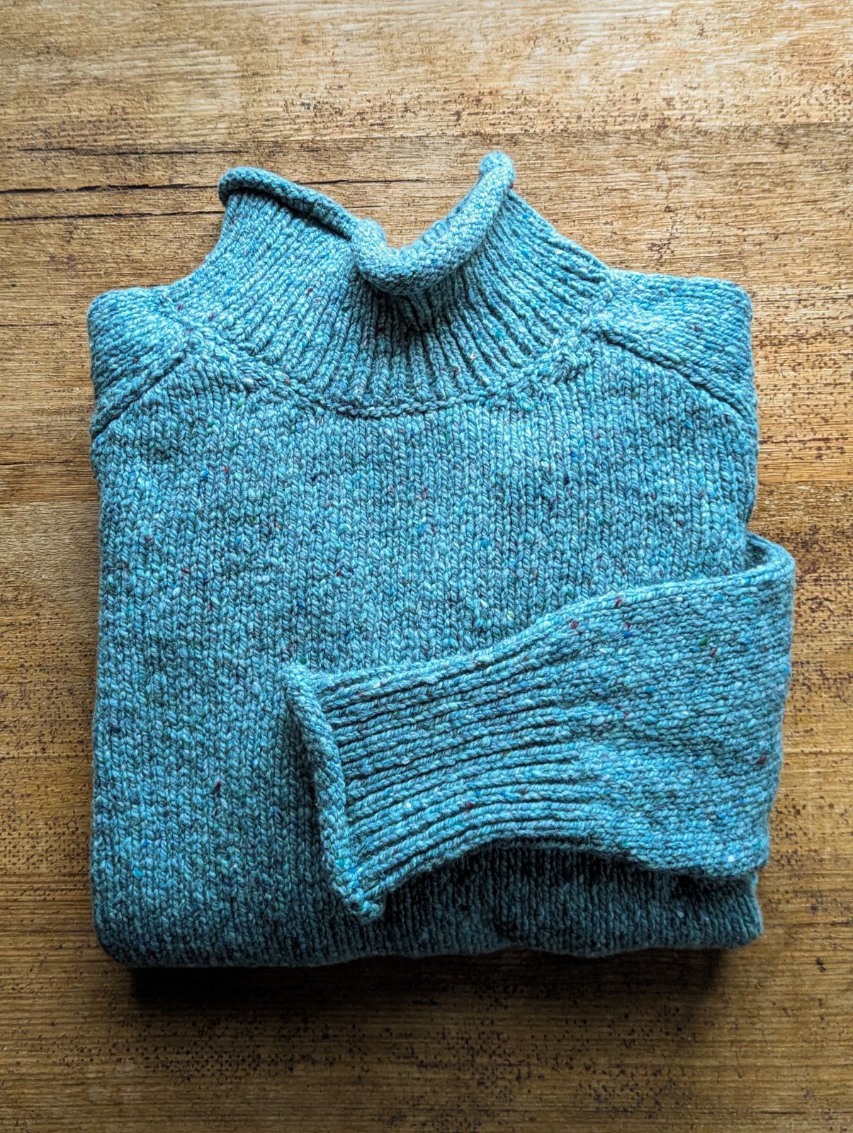 Fisherman Out of Ireland ~ Ladies Saddle Neck Sweater