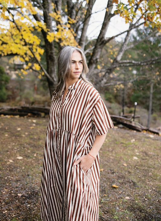 Metta ~ Alto Coco Stripe Dress