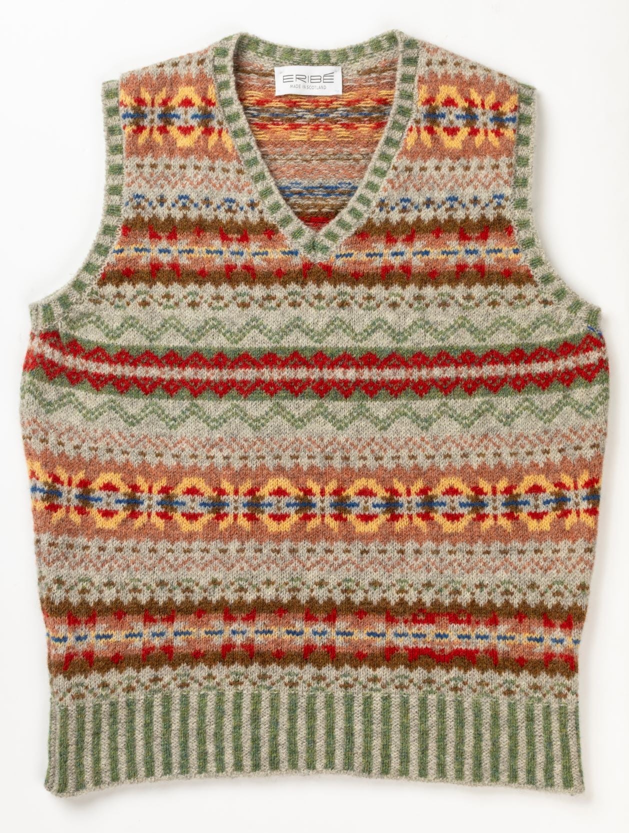ERIBÉ Brodie Fairisle Vest