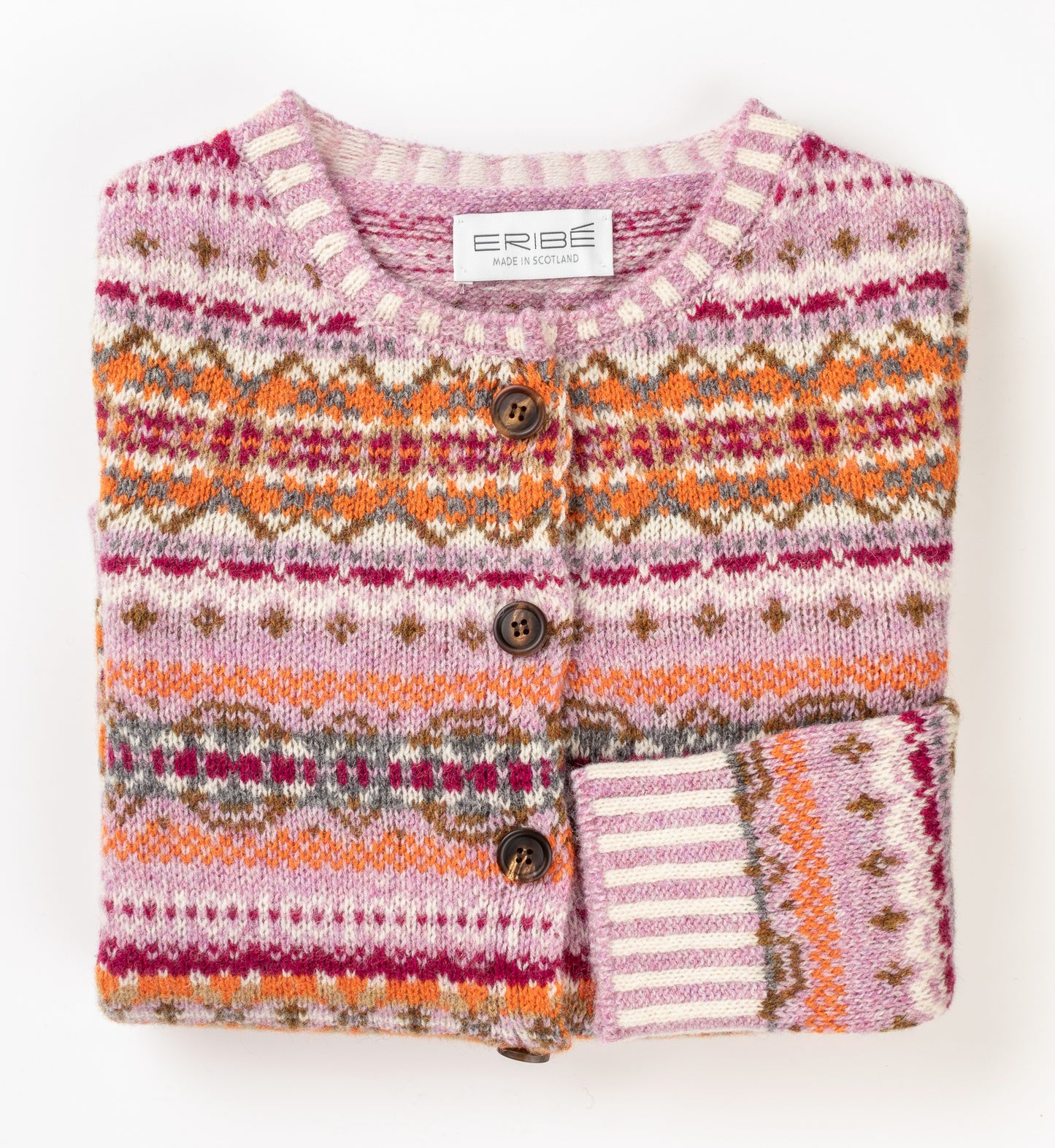 ERIBÉ Westray Shetland Wool Cardigan