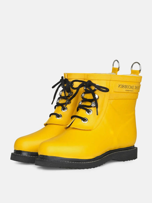 Ilse Jacobsen Rub 2 Short Rain Boot - Cyber Yellow