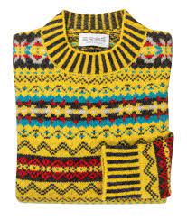 ERIBÉ Brodie Fairisle Sweater