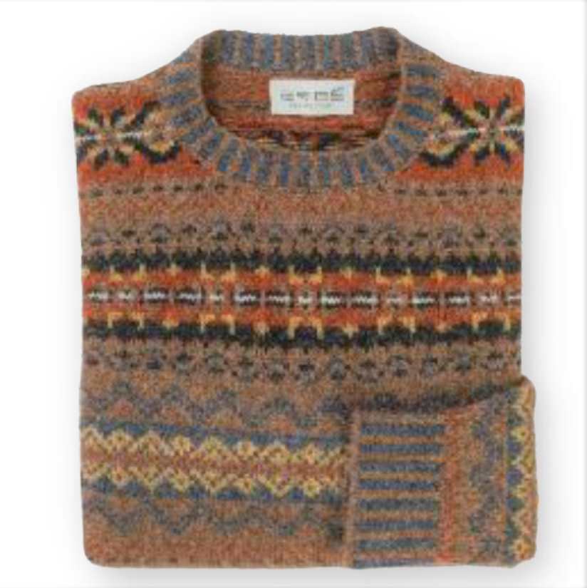 ERIBÉ Brodie Fairisle Sweater