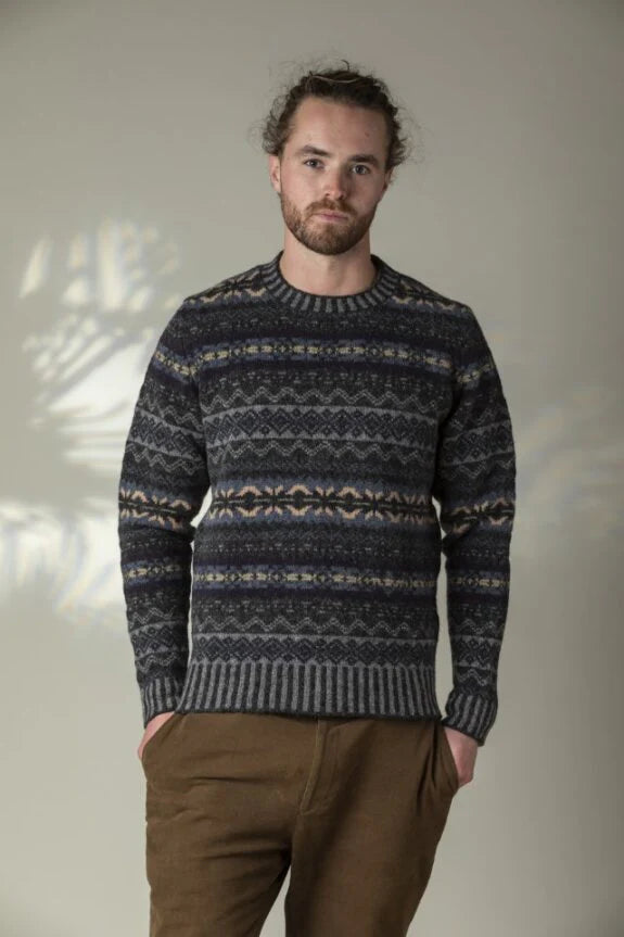 ERIBÉ Brodie Fairisle Sweater