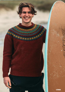 ERIBÉ ~ Mens Stoneybrek Sweater