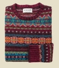 ERIBÉ Westray Shetland Wool Cardigan