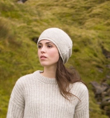 Fisherman ~ Donegal Slouchy Beanie