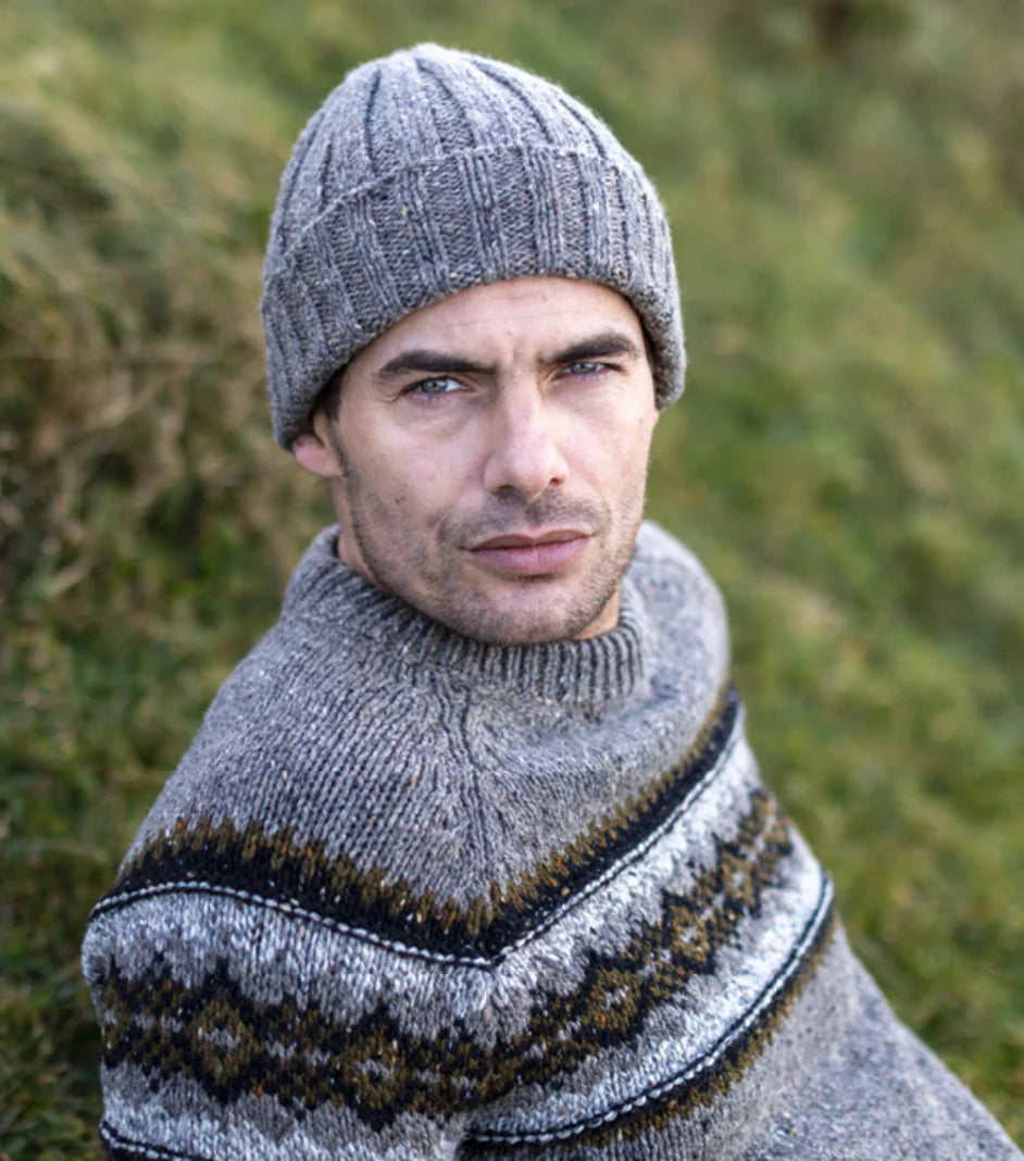 Fisherman Crew Neck Fairisle Jumper