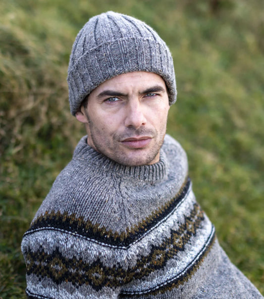 Fisherman Out of Ireland ~ Mens Fairisle Crew