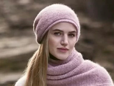 Fisherman ~ Donegal Slouchy Beanie