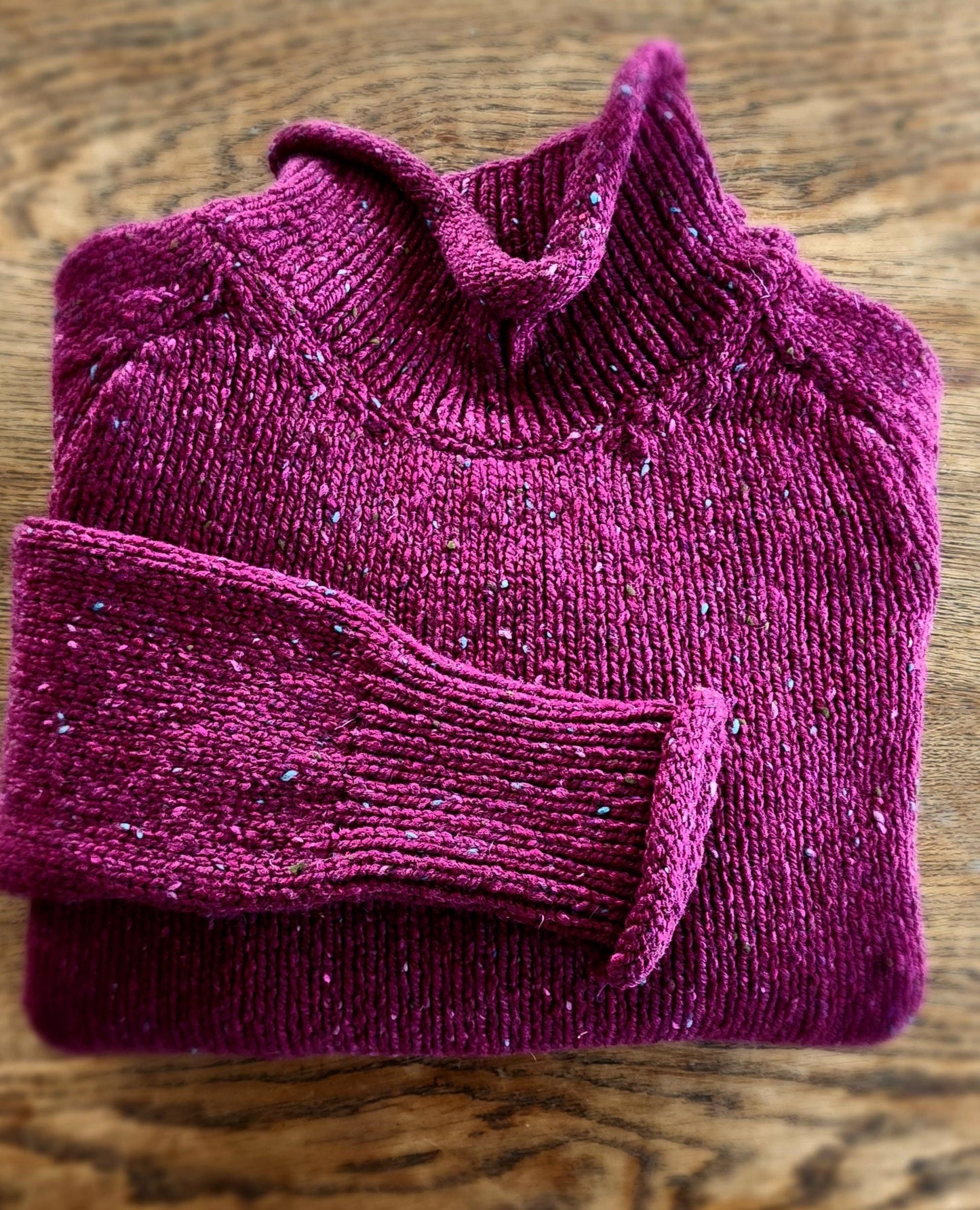 Fisherman Out of Ireland ~ Ladies Saddle Neck Sweater