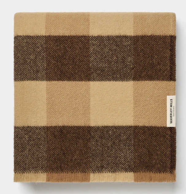 Waverley Mills Blankets - Traditional Check Picnic Rug Throw