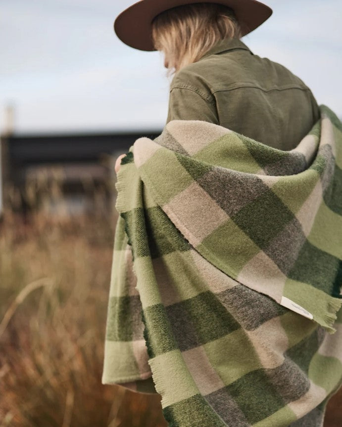 Waverley Mills Blankets - Traditional Check Picnic Rug Throw