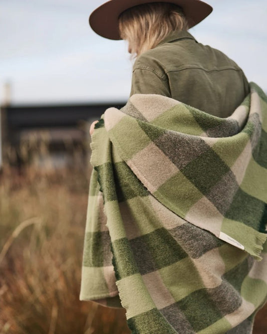 Waverley Mills Blankets - Traditional Check Picnic Rug Throw