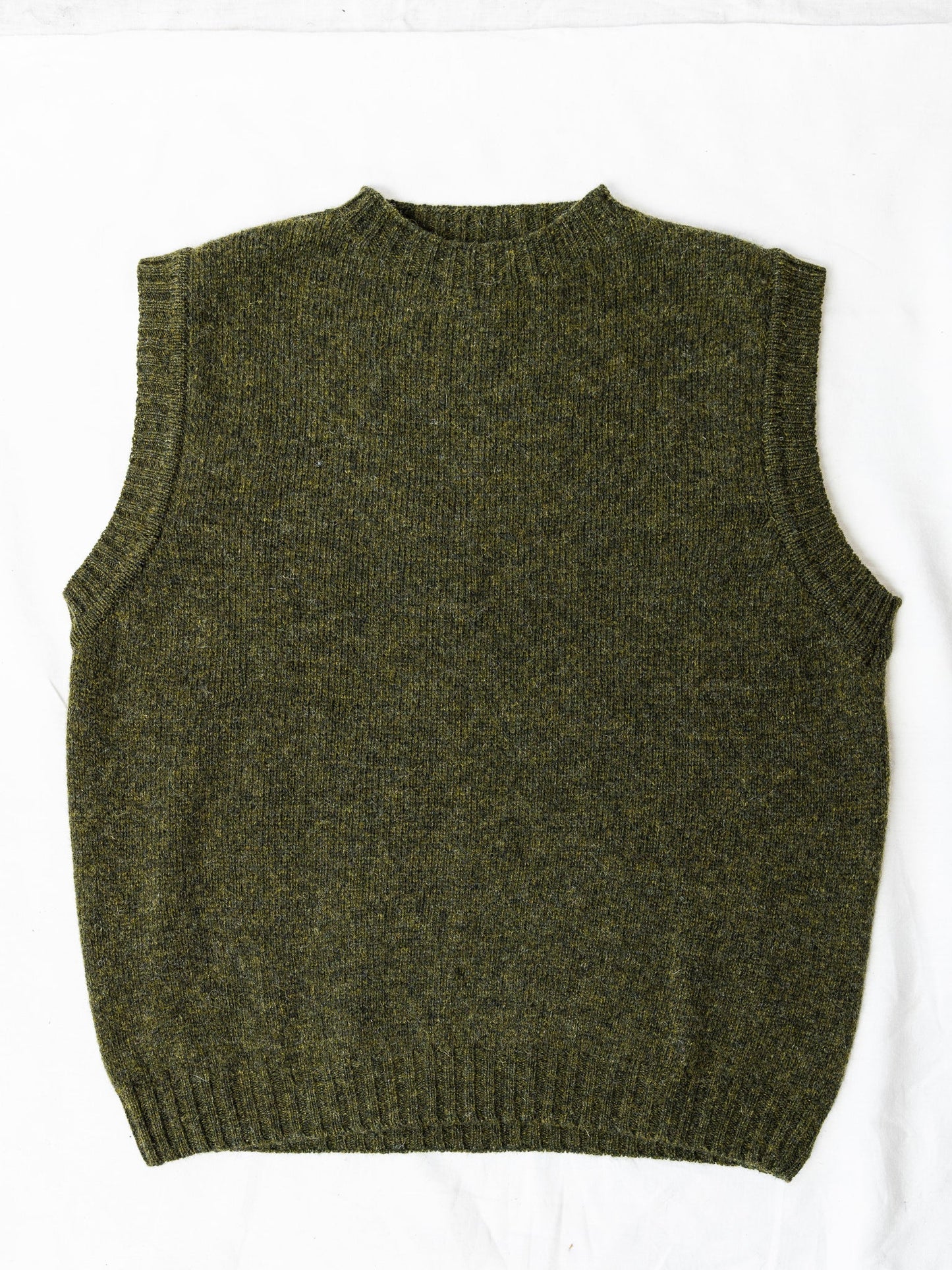 Harley of Scotland ~ Ladies Supersoft Shetland Crew Vest