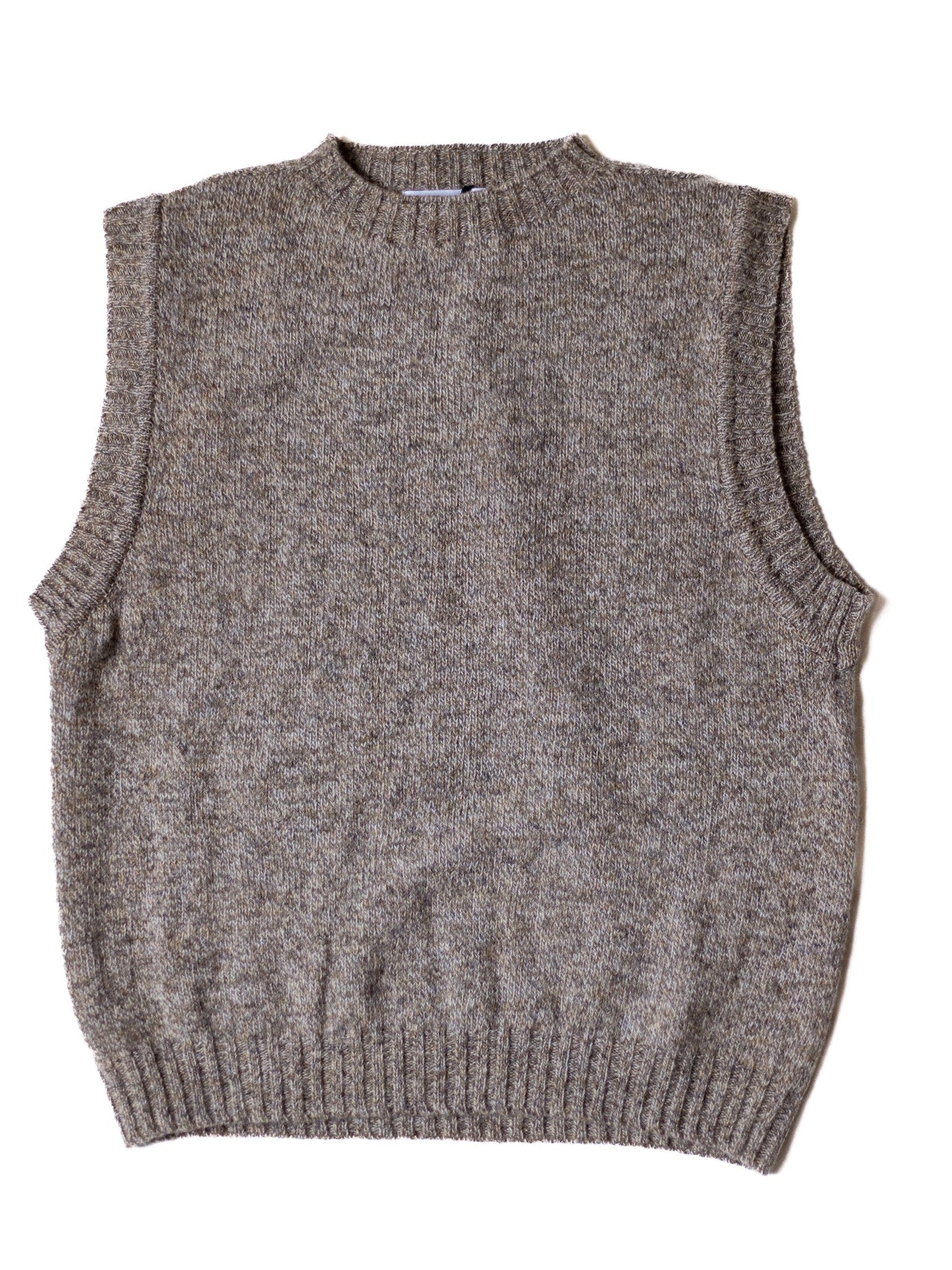 Harley of Scotland ~ Ladies Supersoft Shetland Crew Vest
