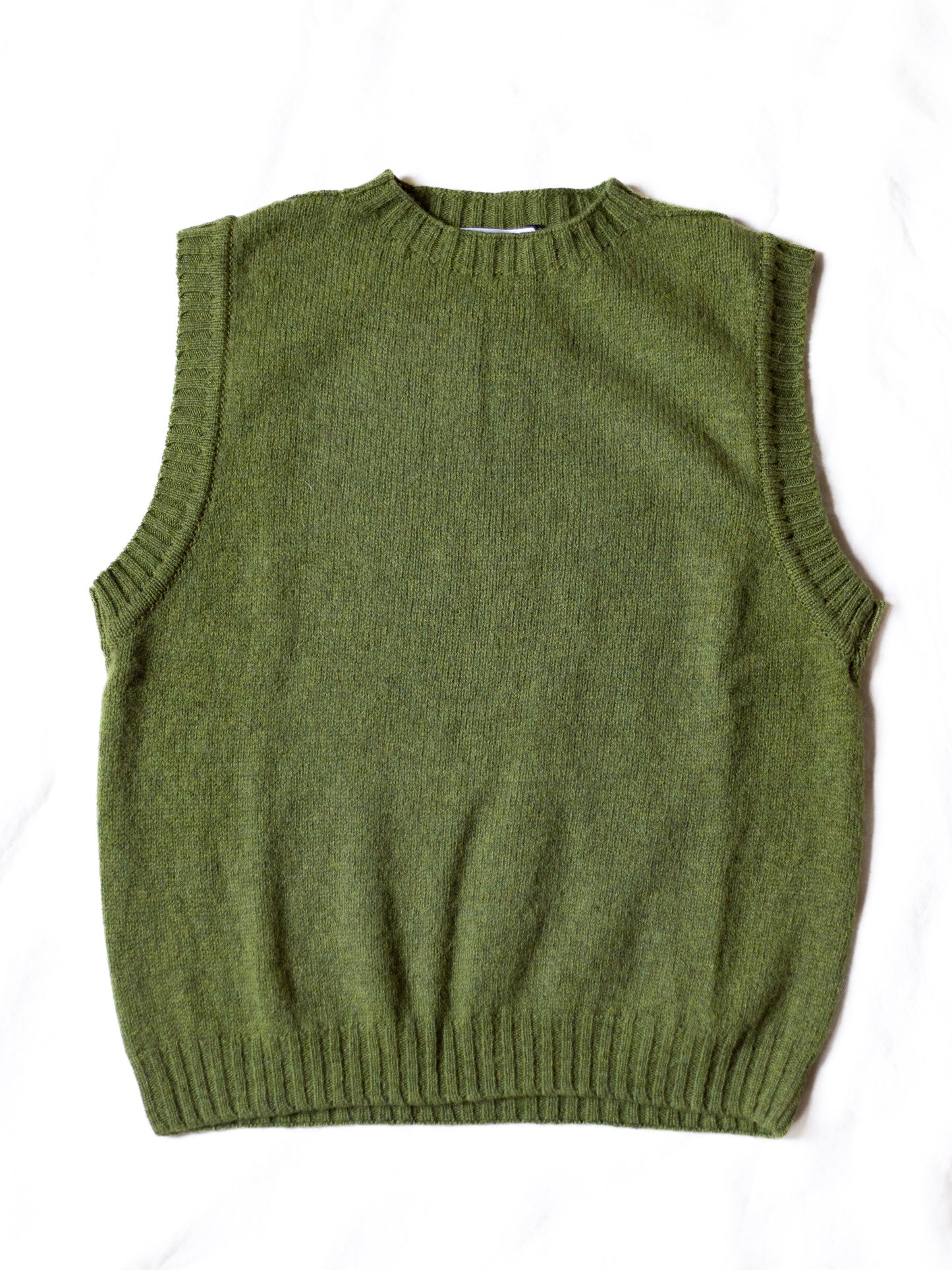 Harley of Scotland ~ Ladies Supersoft Shetland Crew Vest