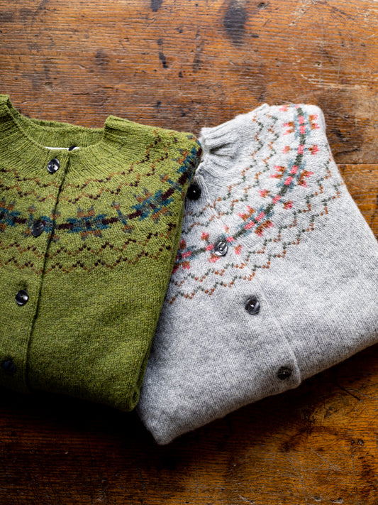 Harley of Scotland ~ Ladies Supersoft Shetland North Star Cardi