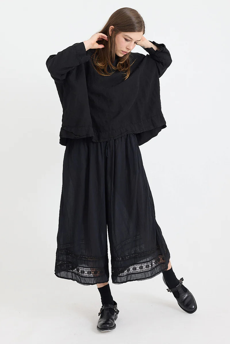 Metta Harriet Cotton Voile Lace Bloomers