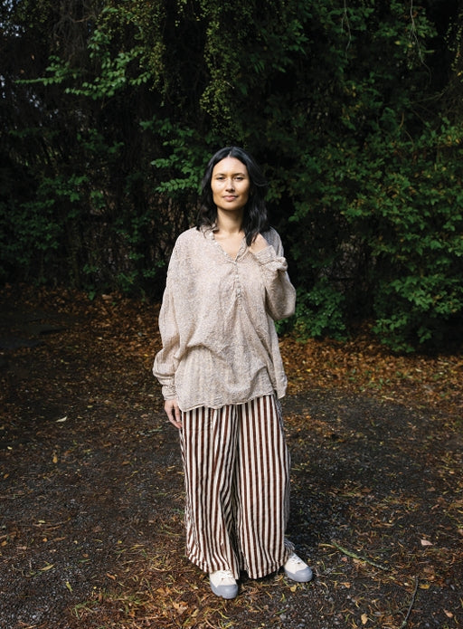 Metta ~ Hill Shirt Ginza Print