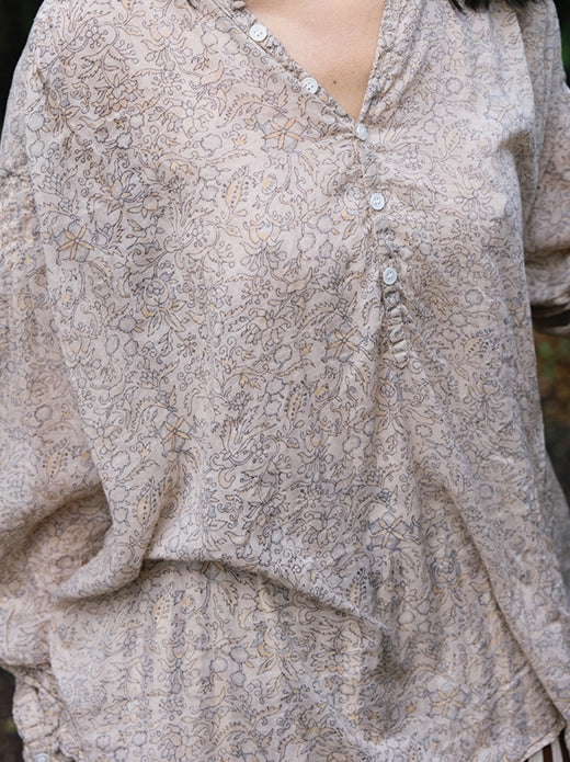 Metta ~ Hill Shirt Ginza Print