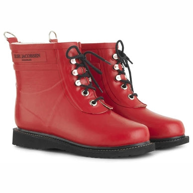 Ilse Jacobsen Rub 2 Rain Boots - Deep Red
