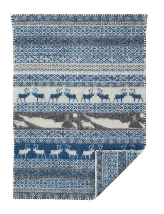 Klippan ~ Baby Blanket Sarek Baby Blue