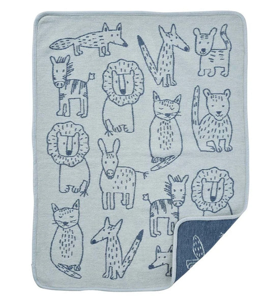 Klippan ~ Farm Cotton Baby Blanket
