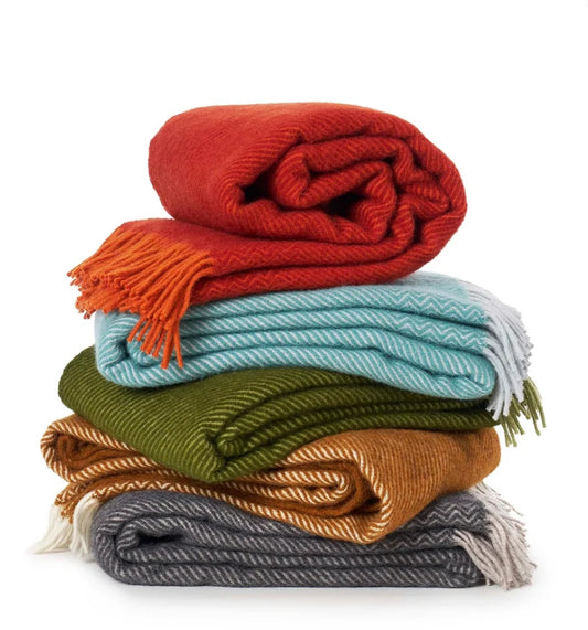 Klippan Lambswool Throw ~ Bazaar