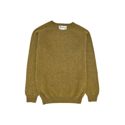 Harley of Scotland ~ Mens Supersoft Shetland Chunky Crew