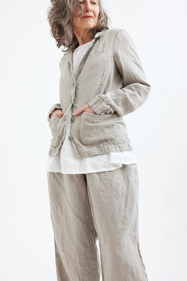 Metta Lila Light Linen Blazer