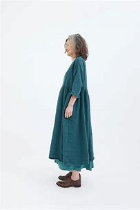 Metta Picnic Dress ~ Pebble Stripe