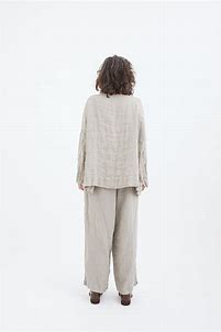 Metta Sailor Boxy Top ~ Gauze Linen