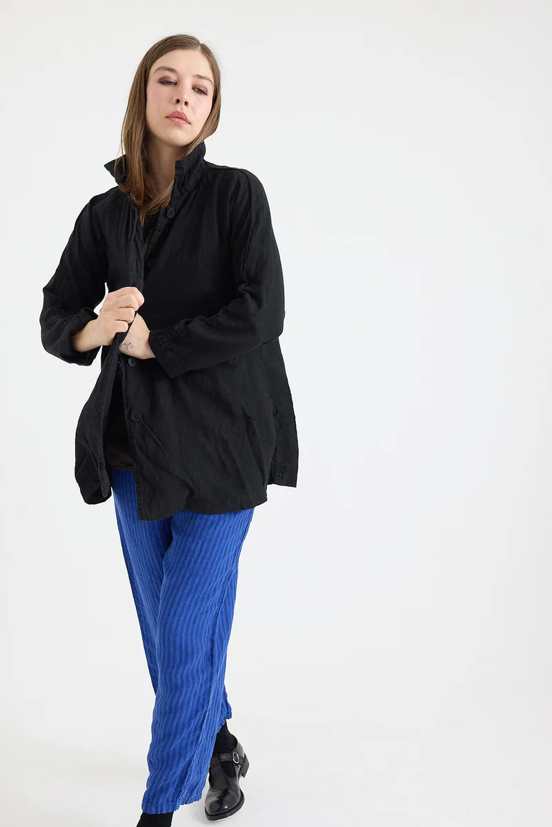 Metta ~ Garden Coat - Light Linen