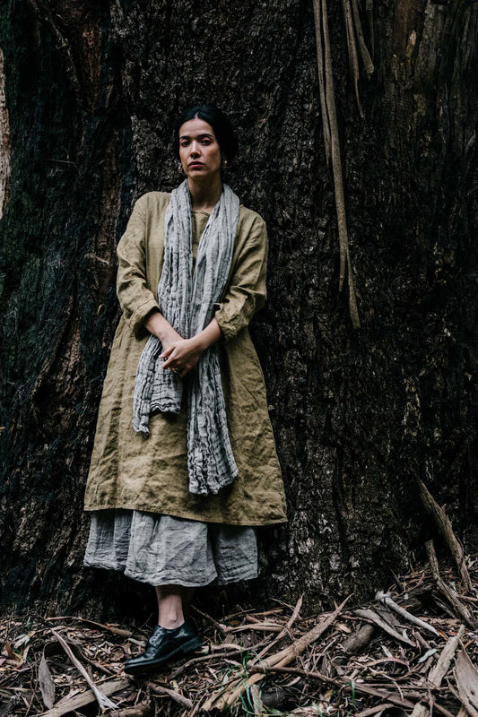 Metta Classic Soft Linen Gauze Scarf