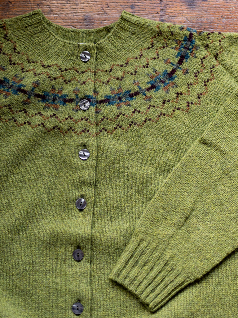 Harley of Scotland ~ Supersoft Shetland Northern Star Cardigan