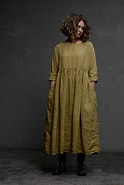 Metta Picnic Dress ~ Pebble Stripe