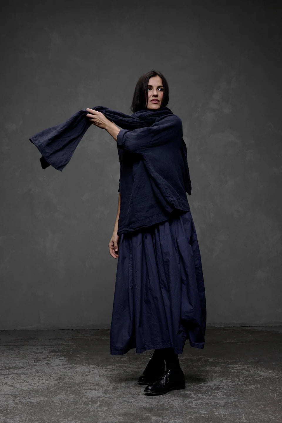 Sailor Boxy Top Light Linen