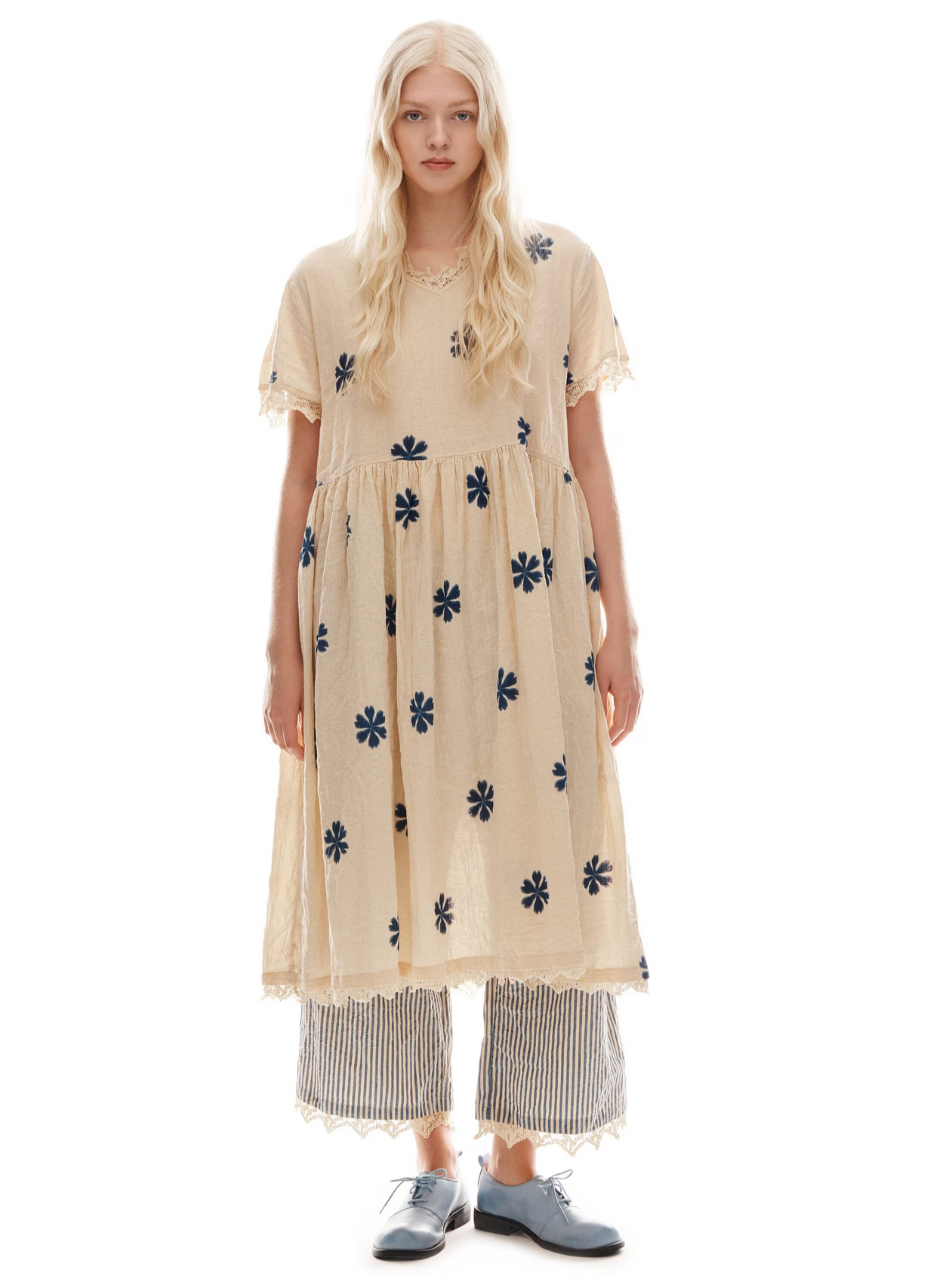 Ewa I Walla ~ Solbritt Dress with Lace